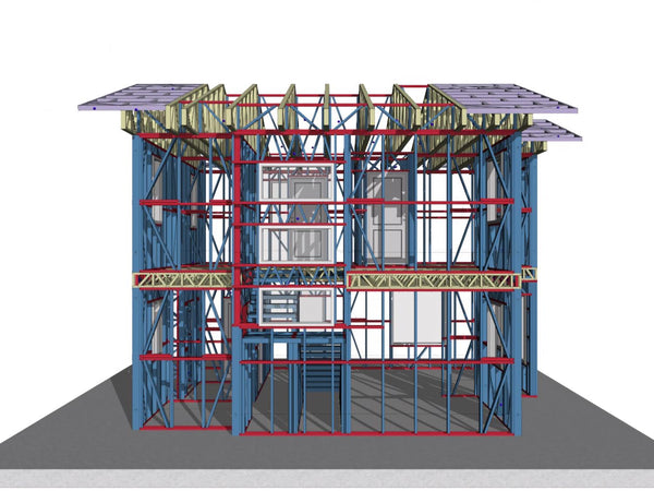 Executie montaj sistem de ventilatie integrat in tavanele casei