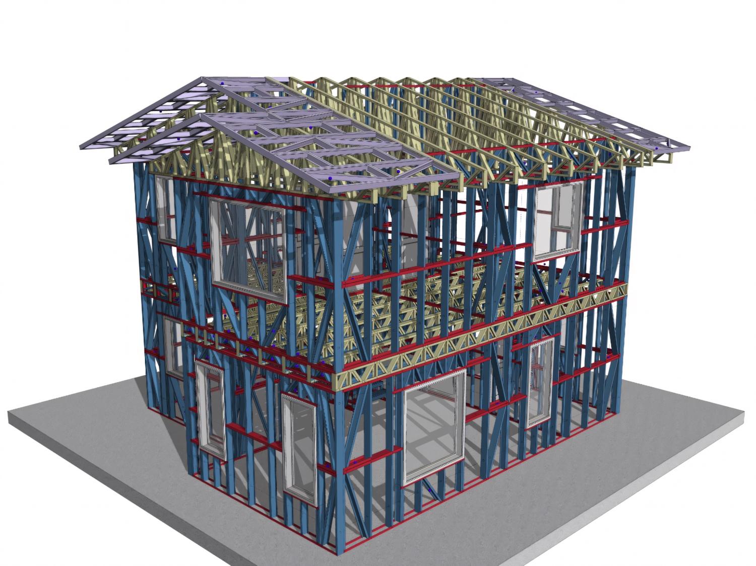 Executie montaj sistem de ventilatie integrat in tavanele casei