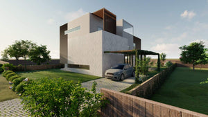 Montaj structura metalica a etajelor pentru vila stil mediteranean thumbnail