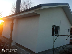 Aplicare strat de amorsa si tencuiala decorativa structurata thumbnail