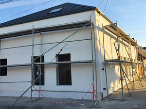Aplicare tencuiala decorativa casa metalica 191 mp Sibiu thumbnail