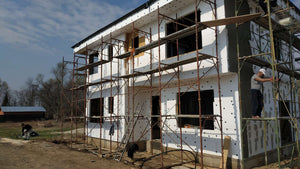 Aplicarea masei de spaclu pentru proiect de casa 155 mp thumbnail