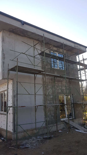 Aplicarea masei de spaclu pentru proiect de casa 155 mp thumbnail