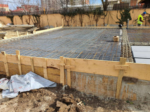 Armare placa fundatie constructie hala metalica 480 mp thumbnail