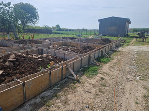 Armatura si grinzi fundatie casa parter de 130 mp Ilfov Snagov thumbnail