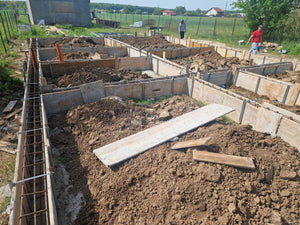 Armatura si grinzi fundatie casa parter de 130 mp Ilfov Snagov thumbnail