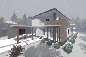 Casa BCA sau caramida cu etaj 340 mp constructie zidarie 060 - vedere casa la exterior 9 thumbnail