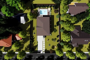Casa BCA sau caramida cu etaj 340 mp constructie zidarie 060 - vedere acoperis casa 11 thumbnail