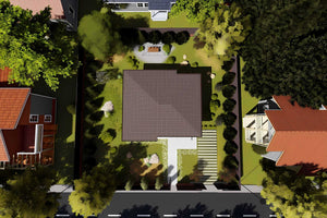 Casa compacta constructie din zidarie amprenta 80 mp 081-086 - acoperis casa imagine 13 thumbnail