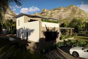 Casa constructie din zidarie cu etaj mediteraneana 250-065 - casa la exterior fotografie 4 thumbnail