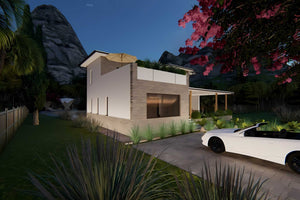 Casa constructie din zidarie cu etaj mediteraneana 250-065 - casa la exterior fotografie 10 thumbnail