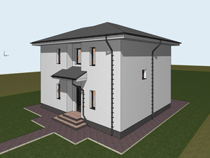 Aplicare plasa din fibra de sticla adeziv si masa de spaclu casa in Snagov thumbnail