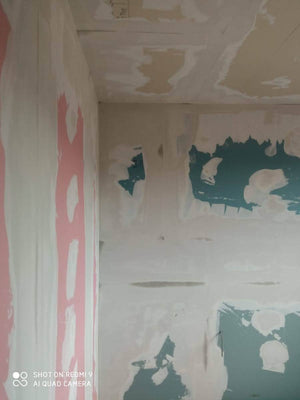 Casa cu structura din otel chituiri si gletuiri pereti interiori si tavane thumbnail