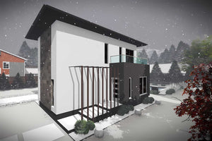 Casa de BCA constructie zidarie moderna cu etaj 3 camere 074 -  vedere casa din exterior foto 8 thumbnail