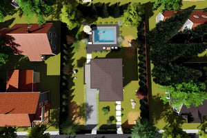 Casa de BCA constructie zidarie moderna cu etaj 3 camere 074 -  vedere acoperis foto 11 thumbnail