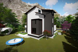 Casa de caramida sau BCA etaj mansarda constructie zidarie - design casa poza 7 thumbnail