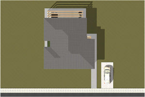 Casa din caramida fara etaj moderna constructie zidarie 031 -  acoperis casa imagine 7 thumbnail