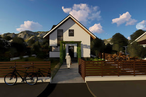 Casa din caramida sau BCA cu mansarda constructie zidarie 58 - casa la exterior fotografie 7 thumbnail