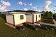 Casa din caramida sau BCA mica constructie zidarie de 75 mp - design 3D fatade casa imagine 3