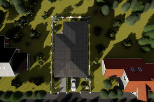 Casa din zidarie cu etaj 5 dormitoare birou constructie 051 - acoperis casa poza 11 thumbnail