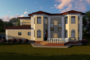 Casa lux caramida constructie din zidarie cu etaj si garaj - fatada casa foto 8 thumbnail