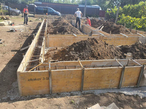 Casa metalica in Ialomita plantare armatura si cofrare grinzi fundatie thumbnail