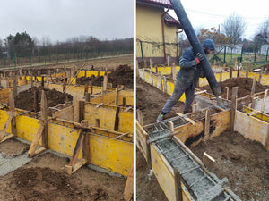 Casa metalica Snagov 162 mp cofrare armare si turnare grinzi fundatie thumbnail