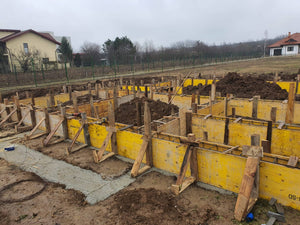 Casa metalica Snagov 162 mp cofrare armare si turnare grinzi fundatie thumbnail