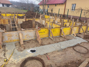 Casa metalica Snagov 162 mp cofrare armare si turnare grinzi fundatie thumbnail