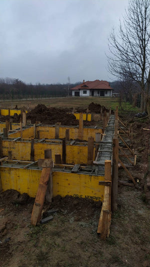 Casa metalica Snagov 162 mp cofrare armare si turnare grinzi fundatie thumbnail
