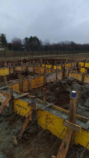 Casa metalica Snagov 162 mp cofrare armare si turnare grinzi fundatie thumbnail