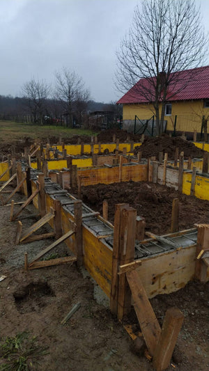 Casa metalica Snagov 162 mp cofrare armare si turnare grinzi fundatie thumbnail
