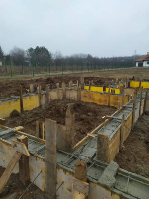 Casa metalica Snagov 162 mp cofrare armare si turnare grinzi fundatie thumbnail
