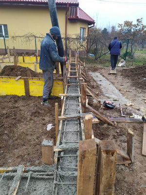 Casa metalica Snagov 162 mp cofrare armare si turnare grinzi fundatie thumbnail