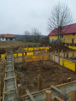 Casa metalica Snagov 162 mp cofrare armare si turnare grinzi fundatie thumbnail