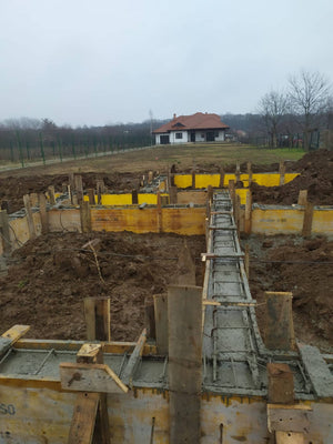 Casa metalica Snagov 162 mp cofrare armare si turnare grinzi fundatie thumbnail