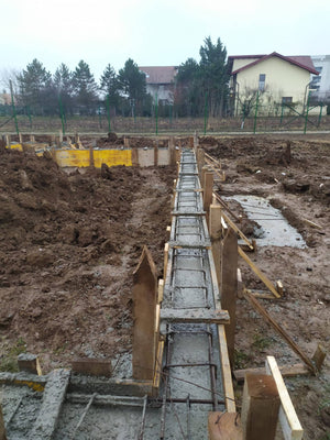 Casa metalica Snagov 162 mp cofrare armare si turnare grinzi fundatie thumbnail