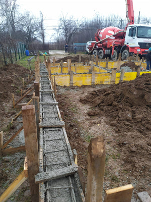 Casa metalica Snagov 162 mp cofrare armare si turnare grinzi fundatie thumbnail