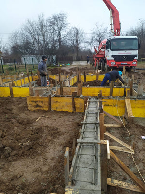 Casa metalica Snagov 162 mp cofrare armare si turnare grinzi fundatie thumbnail