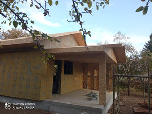 Casa parter in Sinesti aplicare termoizolatie din vata bazaltica de exterior thumbnail