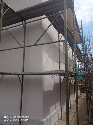 Casa pe structura metalica finisare fatade cu tencuiala decorativa de exterior thumbnail