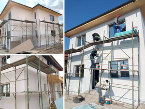 Casa pe structura metalica finisare fatade cu tencuiala decorativa de exterior thumbnail
