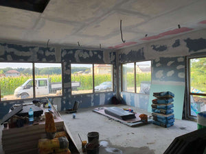 Chituire pereti si tavane casa metalica 320 mp Snagov thumbnail