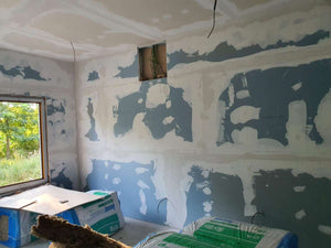 Chituire pereti si tavane casa metalica 320 mp Snagov thumbnail