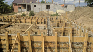 Cofrare armare si turnare fundatie proiect de casa la cheie 72 mp thumbnail