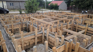 Cofrare armare si turnare fundatie proiect de casa la cheie 72 mp thumbnail