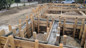 Cofrare armare si turnare fundatie proiect de casa la cheie 72 mp thumbnail