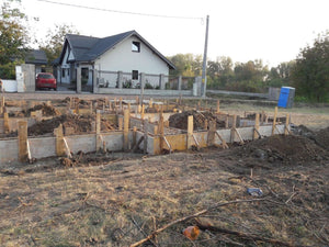 Cofrare grinzi fundatie pentru proiect casa metalica 155 mp thumbnail