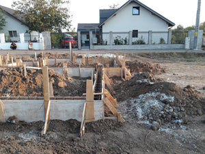 Cofrare grinzi fundatie pentru proiect casa metalica 155 mp thumbnail