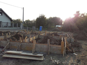 Cofrare grinzi fundatie pentru proiect casa metalica 155 mp thumbnail